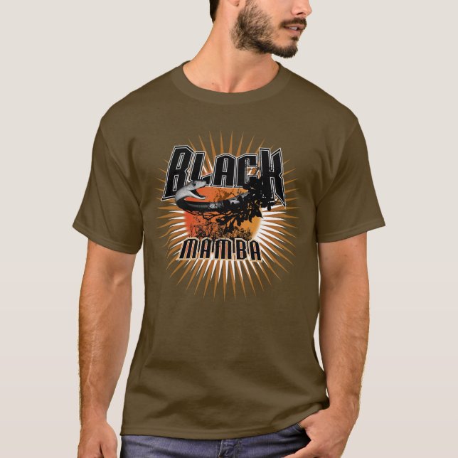 Camiseta Balck Mamba Venomous Cobra (Frente)