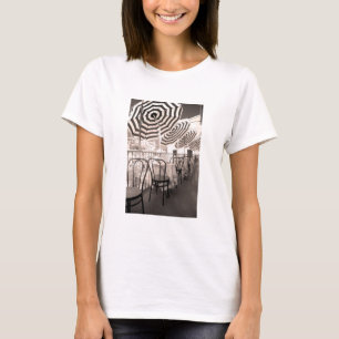 Camiseta Balconha de restaurante Quaint, Itália