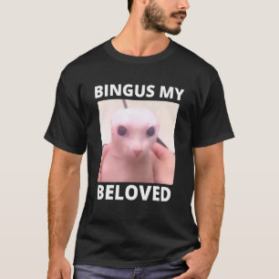 Camiseta Bald Bingus Meu Querido Gato De Esfinge Sem Cabelo
