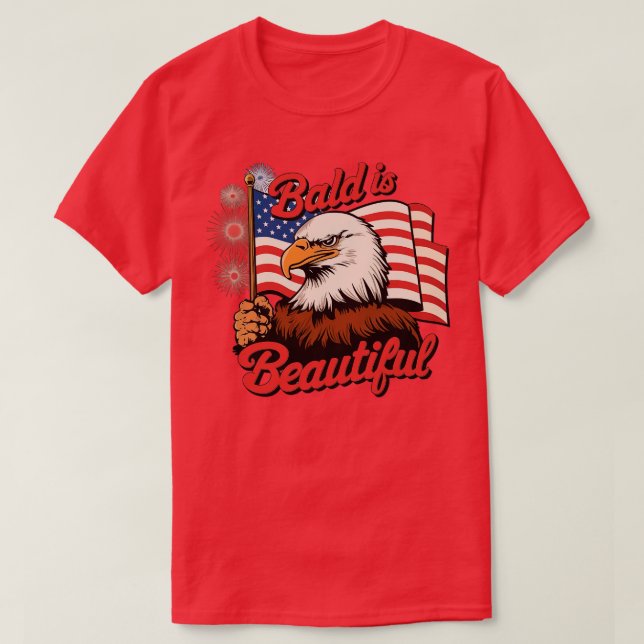 Camiseta Bald É Belo (Frente do Design)