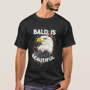 Camiseta Bald é lindo Águia Balda Patriótica Americana