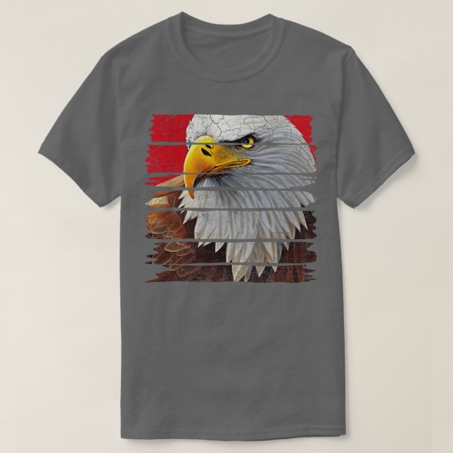 Camiseta Bald Eagle (Frente do Design)