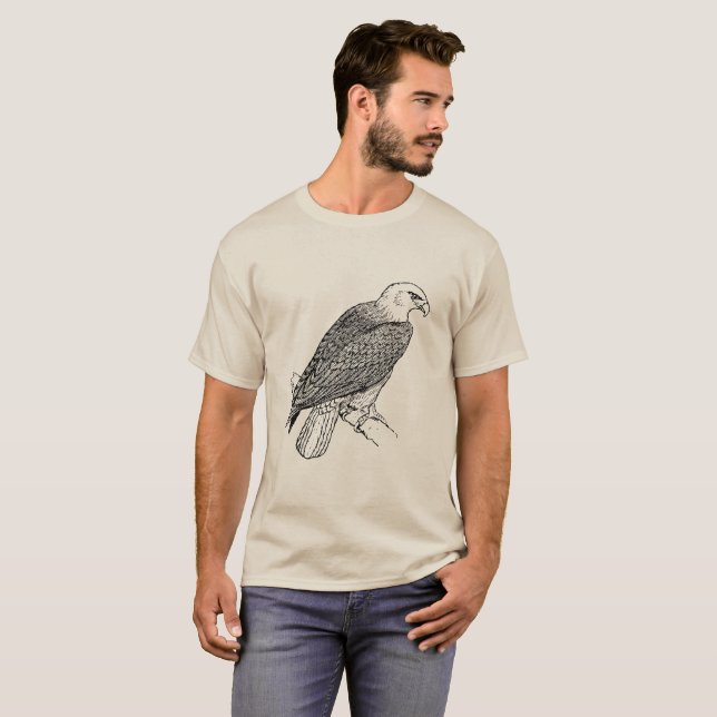 Camiseta Bald Eagle (Frente Completa)