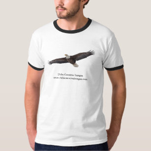 Camiseta Bald Eagle em voo