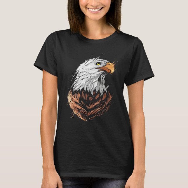 Camiseta Bald eagle head of an american bald eagle (Frente)