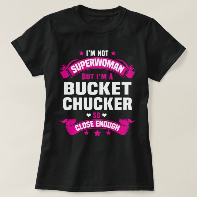Camiseta Balde Chucker (Frente do Design)