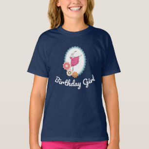 Camiseta Balé Aniversário de Ballerina