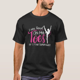Camiseta Balé Ballerina Dançarino Dançarino Balé Hobby