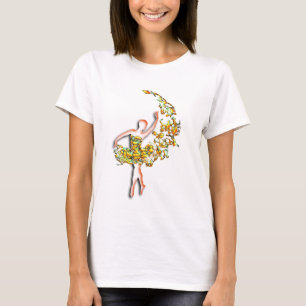 Camiseta Balé Ballerina T-Shirt Dancer Mulher