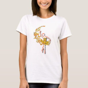 Camiseta Balé Ballerina T-Shirt Dancer Mulher