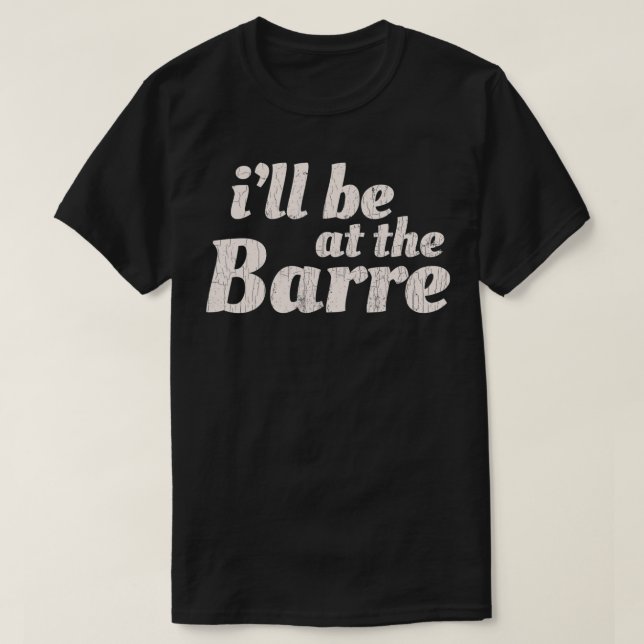Camiseta Balé Barre Dancer Funny Gift (Frente do Design)