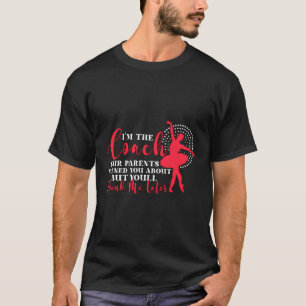 Camiseta Balé Dançando Sarcástico Cotação de Classe de Danç