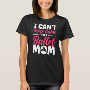 Camiseta Balé Dançarino Rapariga Ballerina Balé Mãe