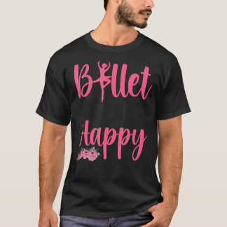 Camiseta Balé Dançarino Rapariga Ballerina Balé Me Faz