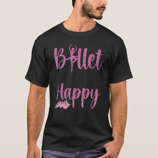 Camiseta Balé Dançarino Rapariga Ballerina Balé Me Faz