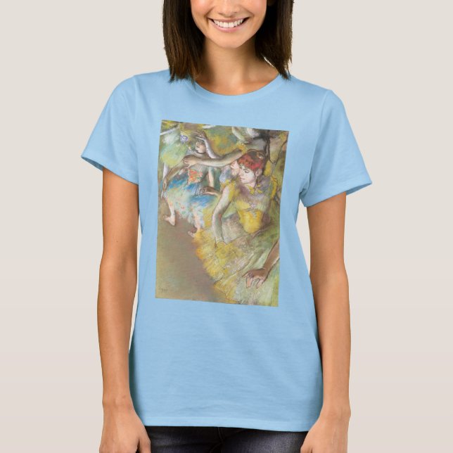 Camiseta Balé Dancers no Palco por Edgar Degas (Frente)