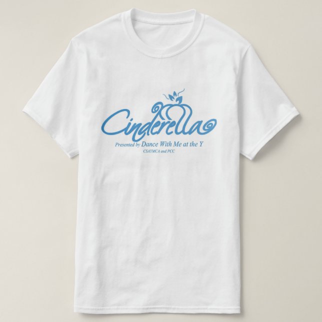 Camiseta Balé de Cinderella (Frente do Design)