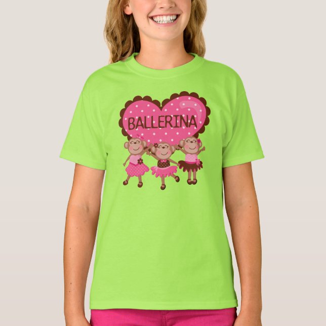 Camiseta Balé do macaco (Frente)