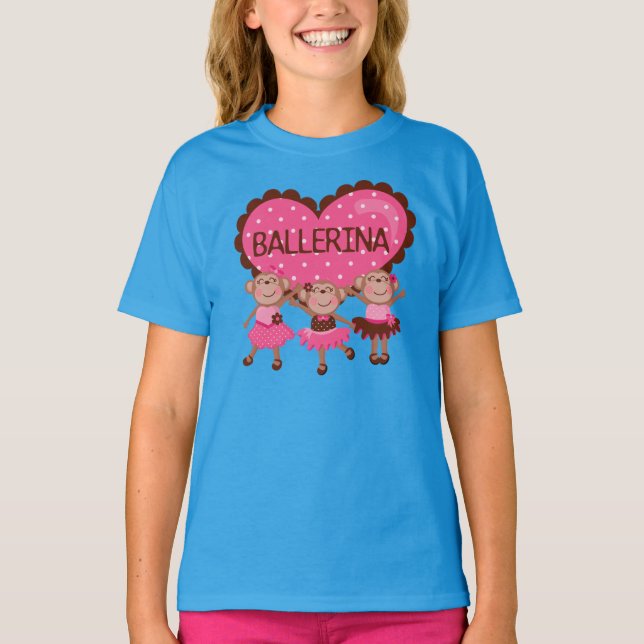 Camiseta Balé do macaco (Frente)
