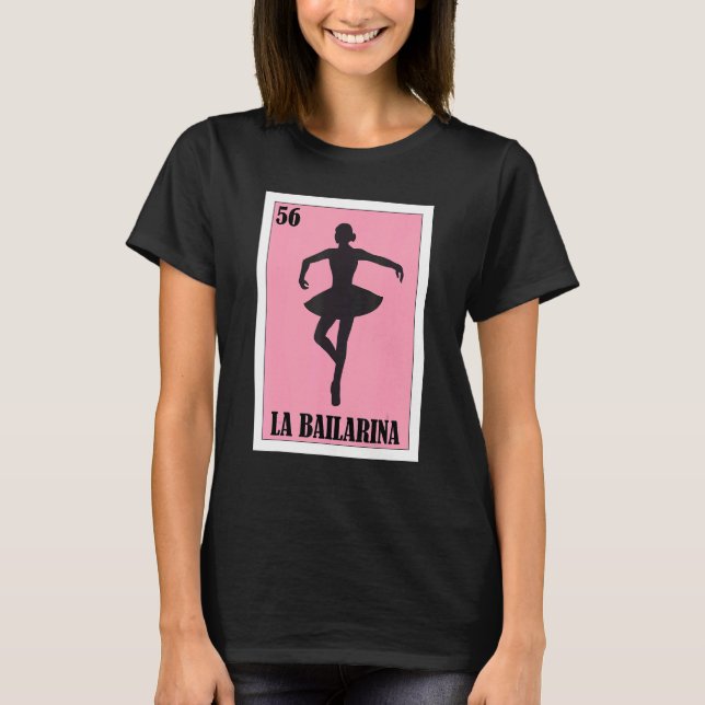 Camiseta Balé mexicano La Bailarina (Frente)