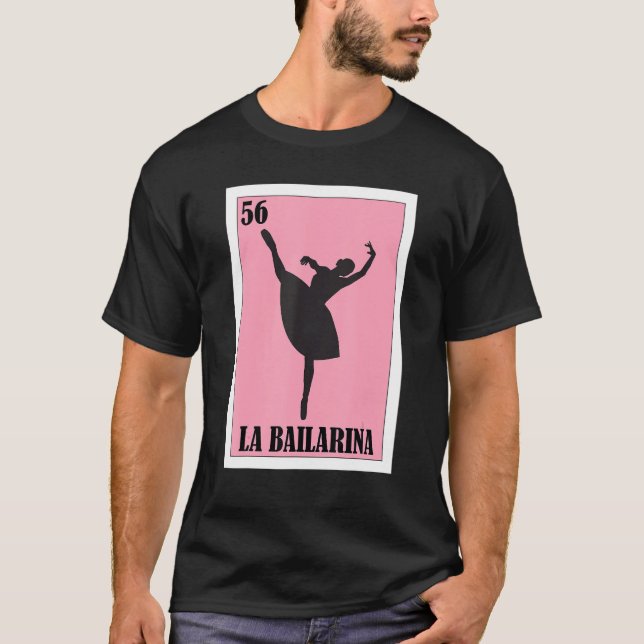 Camiseta Balé mexicano La Bailarina 7 (Frente)