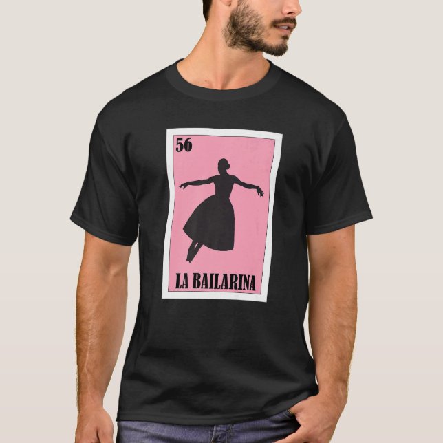 Camiseta Balé mexicano La Bailarina 9 (Frente)