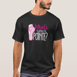Camiseta Balé Que Calçados De Ponteiro