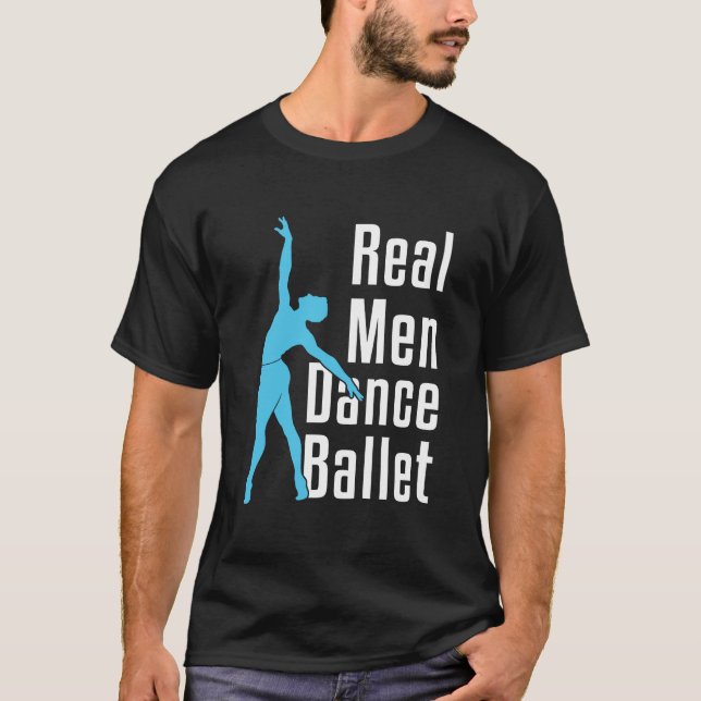 Camiseta Balé Real Men Dance (Frente)
