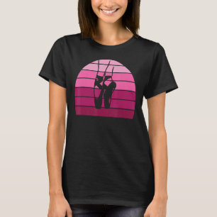 Camiseta Balé Slippers Rosa Sunset Ballerina Adora Danc