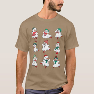 Camiseta Balé Snowman - Garota de Natal