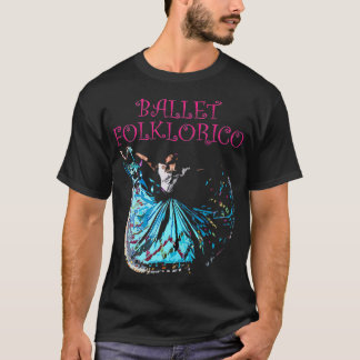 Camiseta Balé tradicional mexicano Folklorico