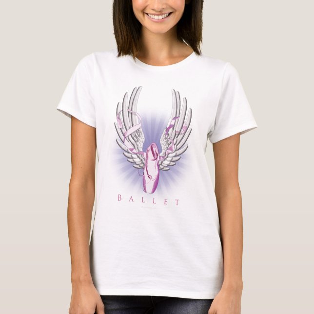 Camiseta Balé voado (dança) (Frente)