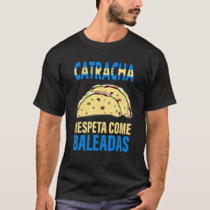 Camiseta Baleada Hondurdurenha Comida Comida Honduras Flag