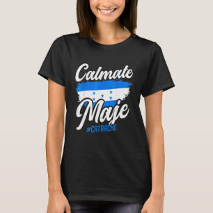 Camiseta Baleada Hondurenha Bandeira de Honduras Catracho C