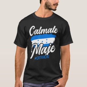 Camiseta Baleada Hondurenha Bandeira de Honduras Catracho C