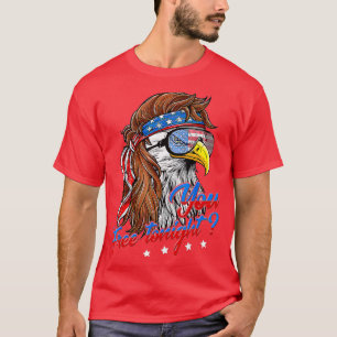 Camiseta Baleeira Americana Bandeira Você Liberta Hoje Feli