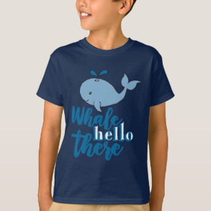 Camiseta Baleia Alô Ali Cartoon De Baleia Fofo De Baleia