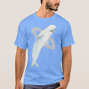 Camiseta Baleia-Arco-Íris Beluga