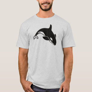 Camiseta Baleia Assassina de Natação Orca