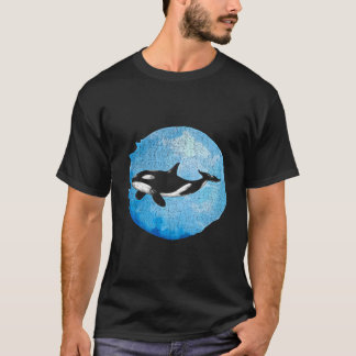 Camiseta Baleia Assassina de Orca Oceânica Animal