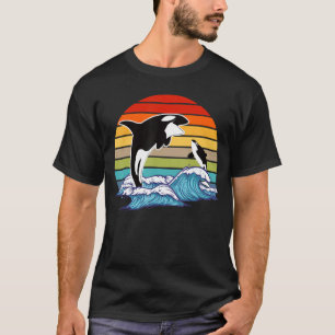 Camiseta Baleia Assassina de Orca Retro