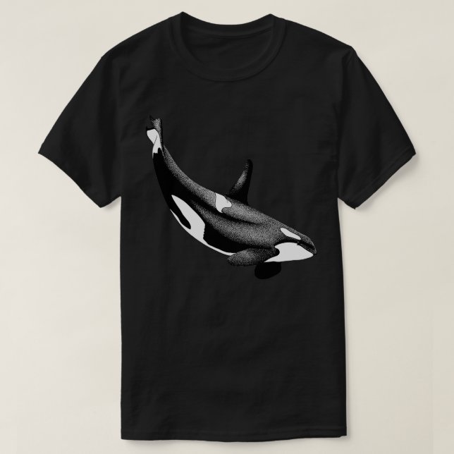 Camiseta Baleia Assassina Transitória 5A2 (Frente do Design)