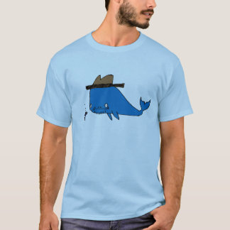 Camiseta Baleia azul