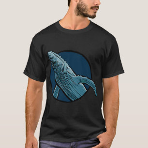 Camiseta Baleia azul