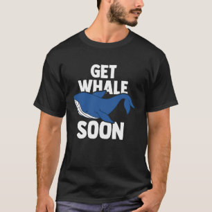 Camiseta Baleia Azul Mamífero Marinho & Observação de Balei