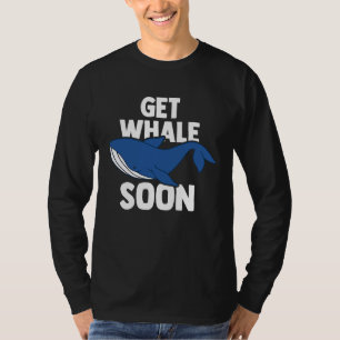 Camiseta Baleia Azul Mamífero Marinho & Observação de Balei