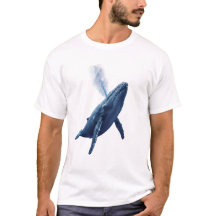 Camiseta Baleia Azul Sonhadora