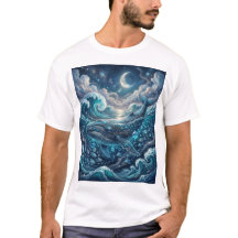 Camiseta Baleia Azul Sonhadora