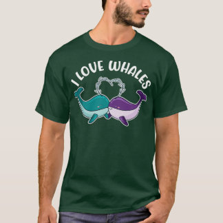 Camiseta Baleia Baleia Azul Baleia Engraçada Dizendo 2