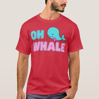 Camiseta Baleia Baleia Feita Um Animal Encantado Engraçado 